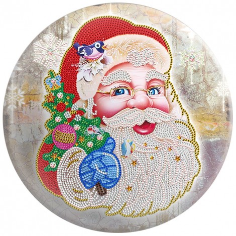 Santa  -Partial Round Diamond Painting