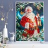 Santa Claus-Partial Round Diamond Painting