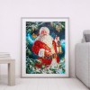 Santa Claus-Partial Round Diamond Painting