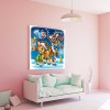 Christmas Elk-Full Round Diamond Painting