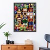 Christmas Nutcracker(45*35CM)- Cross Stitch