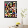 Christmas Nutcracker(45*35CM)- Cross Stitch