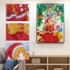 Christmas Girl-Partial Round Diamond Painting