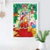 Christmas Girl-Partial Round Diamond Painting