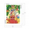 Christmas Girl-Partial Round Diamond Painting