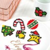 DIY Christmas Kids Round Diamond Stickers Full Drill Diamond Painting Kits