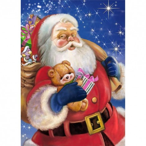 Santa Claus - Full Round Diamond Painting