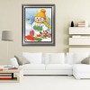 Snowman - Full Round Diamond Painting
