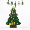 Kid DIY Felt Christmas Tree Hanging Pendant 3D Magic Sticker Festival Props(75*95cm)