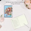 DIY Santa Claus Special Shaped Diamond Painting 60 Pages A5 School Notebook