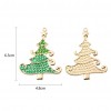 DIY Full Drill Diamond Painting Christmas Tree Keychain Necklace Pendants