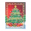 5D DIY Special-shape Diamond Painting Christmas Greeting Card (4pcs/set)