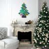 DIY Christmas Tree Diamond Painting Wall Stickers Window Decals Xmas Decor