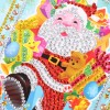 5D DIY Special-shape Diamond Painting Christmas Greeting Card (4pcs/set)