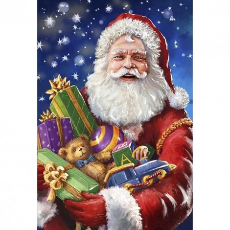 Santa Claus - Full Round Diamond Painting