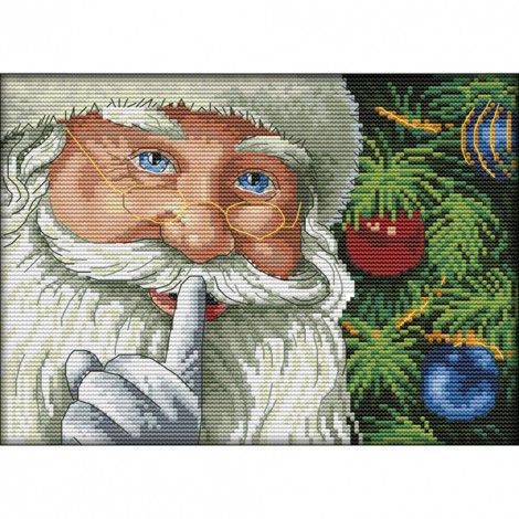 Cheerful Christmas(30*21CM)- Cross Stitch