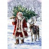 Santa Claus - Full Round Diamond Painting