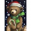 Christmas Bear - Full Round Diamond Painting