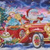 Santa Claus - Crystal Rhinestone Diamond Painting