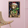Christmas Bear - Full Round Diamond Painting