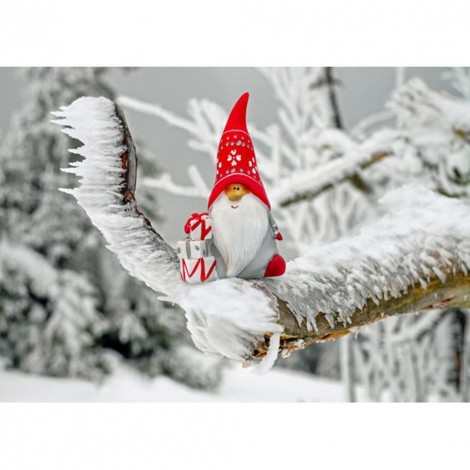 Christmas Doll - Full Round Diamond Painting