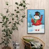 Snowman - Full Round Diamond Painting