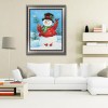 Snowman - Full Round Diamond Painting