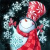 Snowman - Full Round Diamond Painting