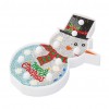 DIY Special Shaped Diamond Painting Christmas Snowman LED Night Light Decor