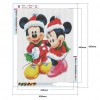 Christmas Mickey - Full Round Diamond Painting (40*50cm)