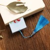 Diamond Painting Bookmark Leather Tassel Book Marks (Christmas Model)