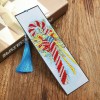 Diamond Painting Bookmark Leather Tassel Book Marks (Christmas Model)