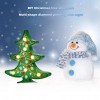 DIY Special Shaped Diamond Painting Christmas Tree LED Night Light Decor