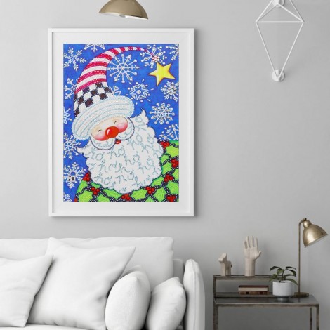 Santa Claus - Crystal Rhinestone Diamond Painting