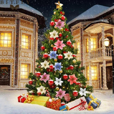 Christmas Tree - Full Round Diamond Painting