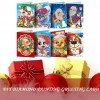 8pcs Christmas 5D DIY Special Shape Part Drill Diamond Mosaic Greeting Card
