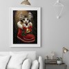 Cat in Shoe - Full Round Diamond Painting