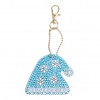 5pcs DIY Full Drill Diamond Painting Special-Shape Christmas Keychain Decor