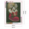 Cat in Shoe - Full Round Diamond Painting