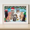 Christmas Cats - Full Round Diamond Painting