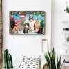 Christmas Cats - Full Round Diamond Painting