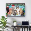 Christmas Cats - Full Round Diamond Painting