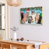 Christmas Cats - Full Round Diamond Painting