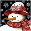 Snowman - Full Round Diamond Painting