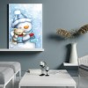Snowman - Full Round Diamond Painting