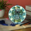 DIY Diamond Painting LED Hanging Light Ornaments Lamp (Cross)