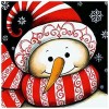 Snowman - Full Round Diamond Painting