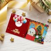 8pcs DIY Special Shaped Diamond Painting Embroidery Christmas Card Gift