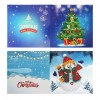 8pcs DIY Special Shaped Diamond Painting Embroidery Christmas Card Gift