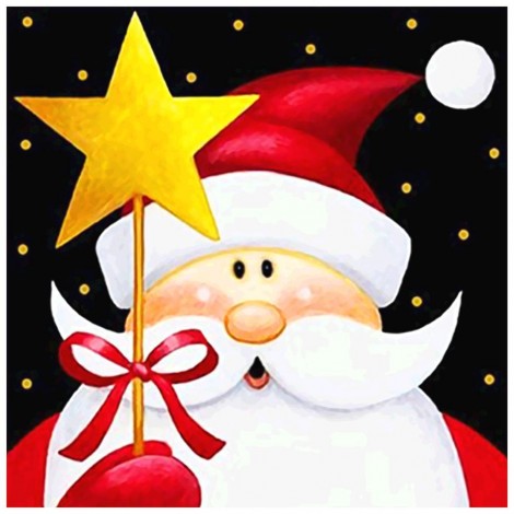 Santa Claus - Full Round Diamond Painting